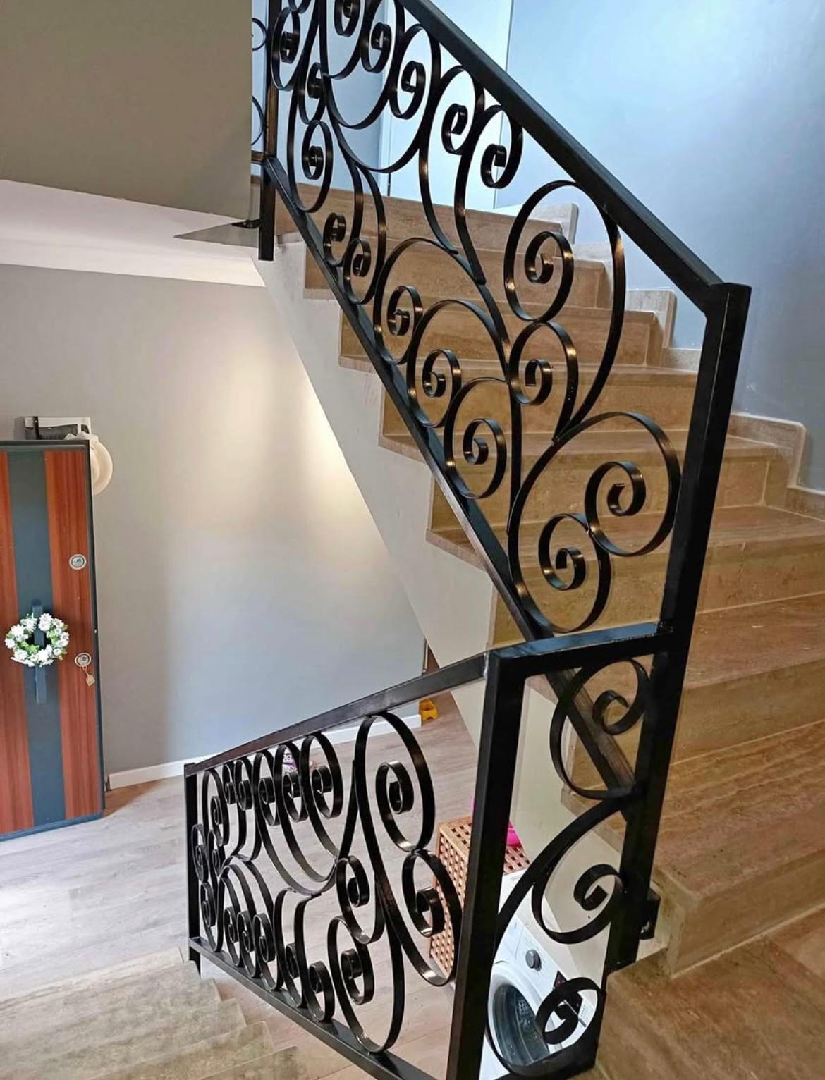 İç mekan tasarım merdiven korkuluklarımız